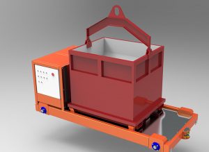 Simem Spil Turtlecrete conveying system