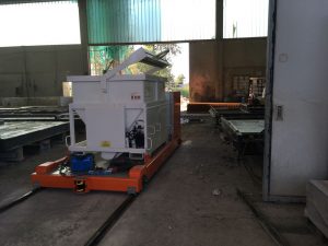 Simem Spil Turtlecrete conveying system